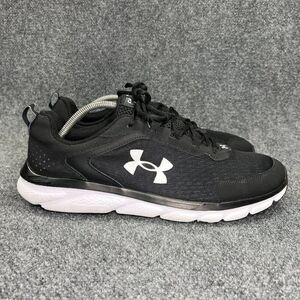 Under Armour Charged Assert 9 Shoes Mens Size 13 Black Running Athletic Training